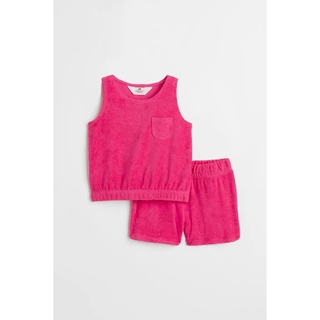 Sét bộ ba lỗ hồng hm size 3-4y