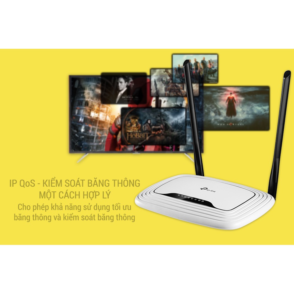 [Chính Hãng] Bộ phát wifi 2 râu TP-Link 841 Chuẩn N Tốc Độ 300Mbps | BigBuy360 - bigbuy360.vn