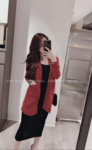BÁN SỈ ÁO LEN CAIDGAN DÀI 2 TÚI CHO NỮ | BigBuy360 - bigbuy360.vn