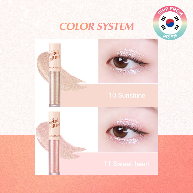 [Hàng mới về] Phấn Mắt Holika Holika Màu Ánh Kim Lấp Lánh 3.5g | BigBuy360 - bigbuy360.vn