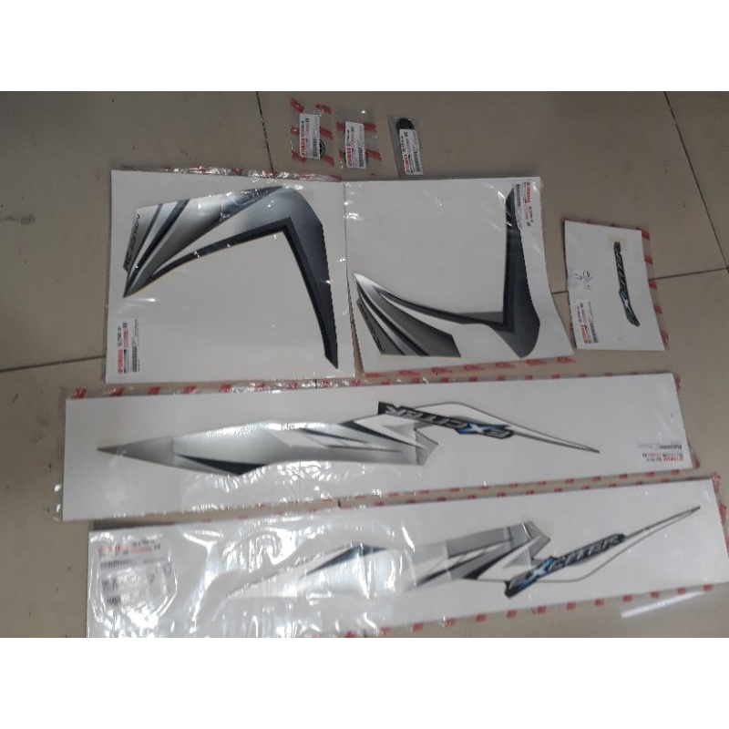 Bộ tem Exciter 2007 màu bac Yamaha