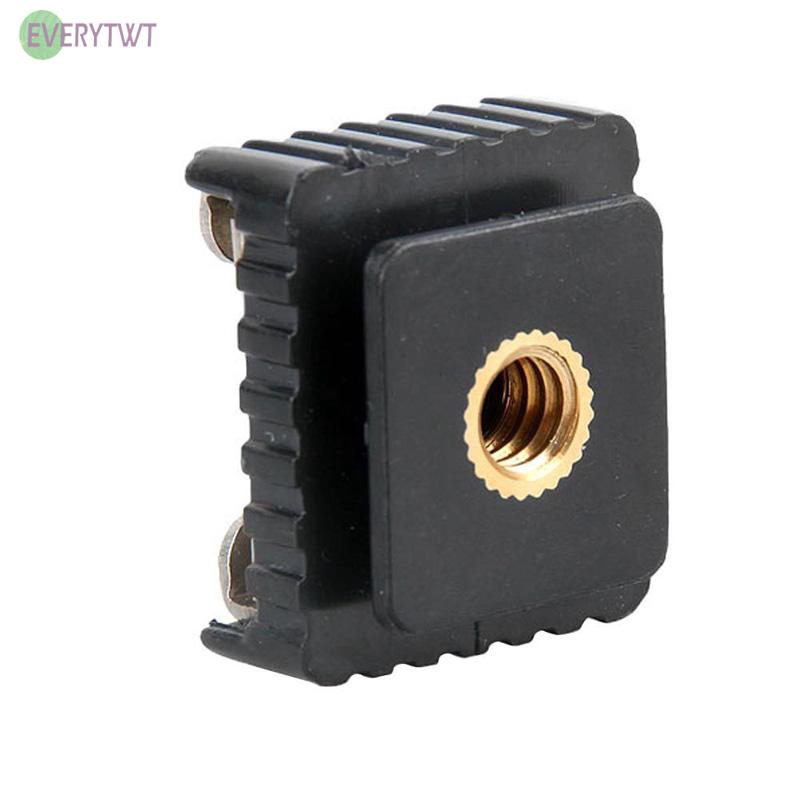 Ngàm Gắn Đèn Flash 1/4 & Rdquo 1pc 0.9x0.8x0.6inch Cho Máy Ảnh Canon 580exii/580ex Ii