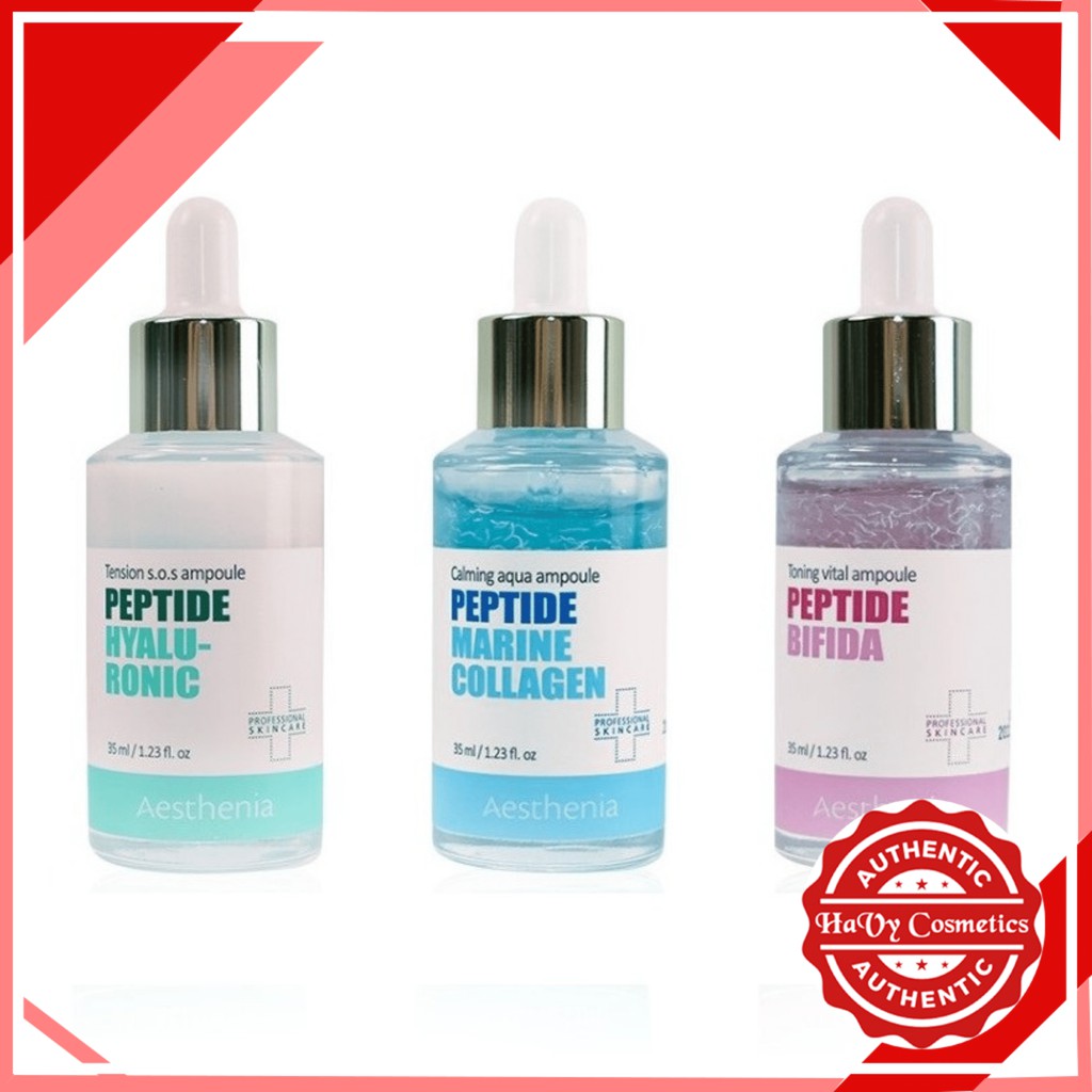 Tinh Chất Tươi Dưỡng Da Aesthenia Peptide Ampoule 35ml