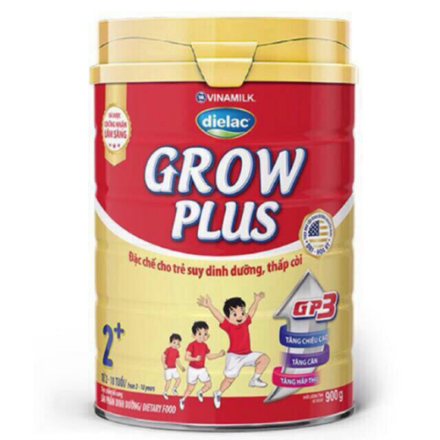 siêu rẻ sữa Dielac Grow Plus 2+ lon 900g