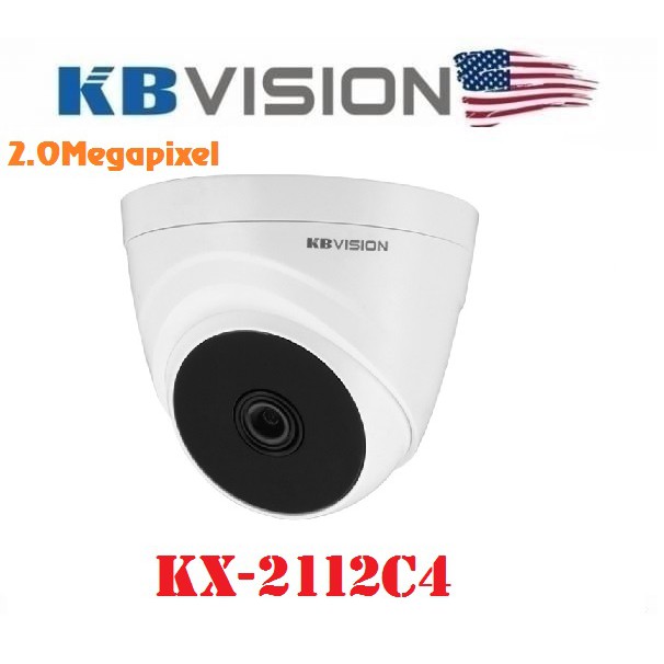 Camera Dome 4 in 1 2.0 Megapixel KBVISION KX-A2112C4 | BigBuy360 - bigbuy360.vn