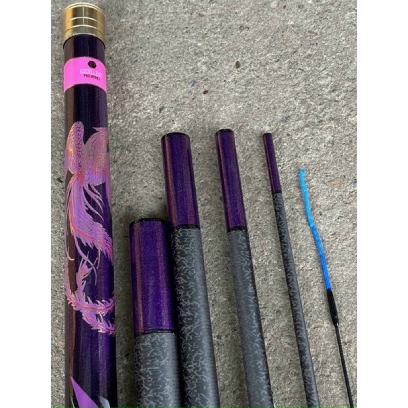 Cần câu tay săn hàng khủng Tầm Xanh Thế Hệ 6 độ cứng 20H phân bổ lục 19i