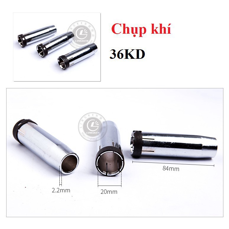 Chụp khí mig 36kd, Phụ kiện Mig 36KD(tmh1566)