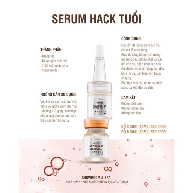 [Chính hãng Motree] Serum trẻ hoá - căng bóng - phục hồi da, phụ hợp với mọi loại da | BigBuy360 - bigbuy360.vn