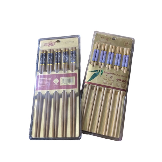 Đũa Tre Xuất Nhật Cao Cấp Chống Mốc Vỉ 10 Đôi