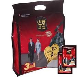 CÀ PHÊ HÒA TAN SỮA 3IN1 G7 BỊCH (50 gói x 16g)