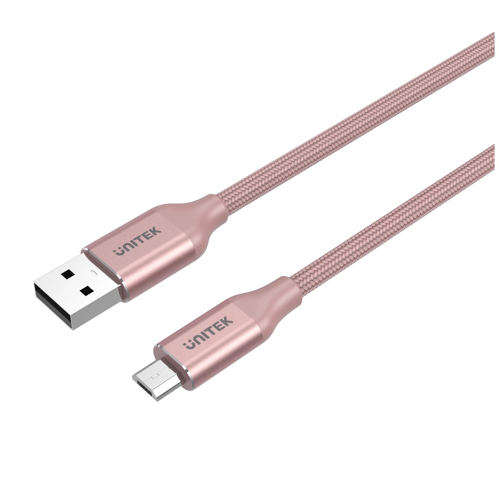 CÁP CHUYỂN ĐỔI CỔNG USB RA CỔNG MICRO 1M UNITEK Y-C4026ARG Y-C4026ASL