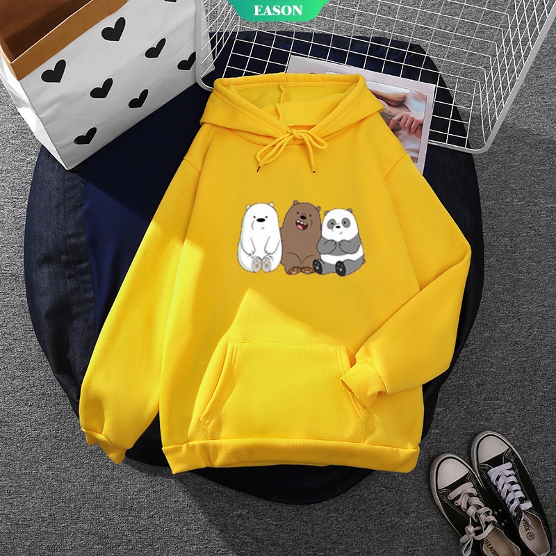Áo Hoodie Tay Dài In Hình Gấu Thời Trang Dành Cho Nam