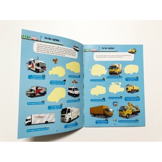 Sách - Sticker sách dán hình thú vị (Bộ 6 cuốn)