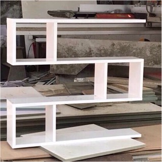 Kệ sách gỗ 3 ngăn dài 1m cao 75