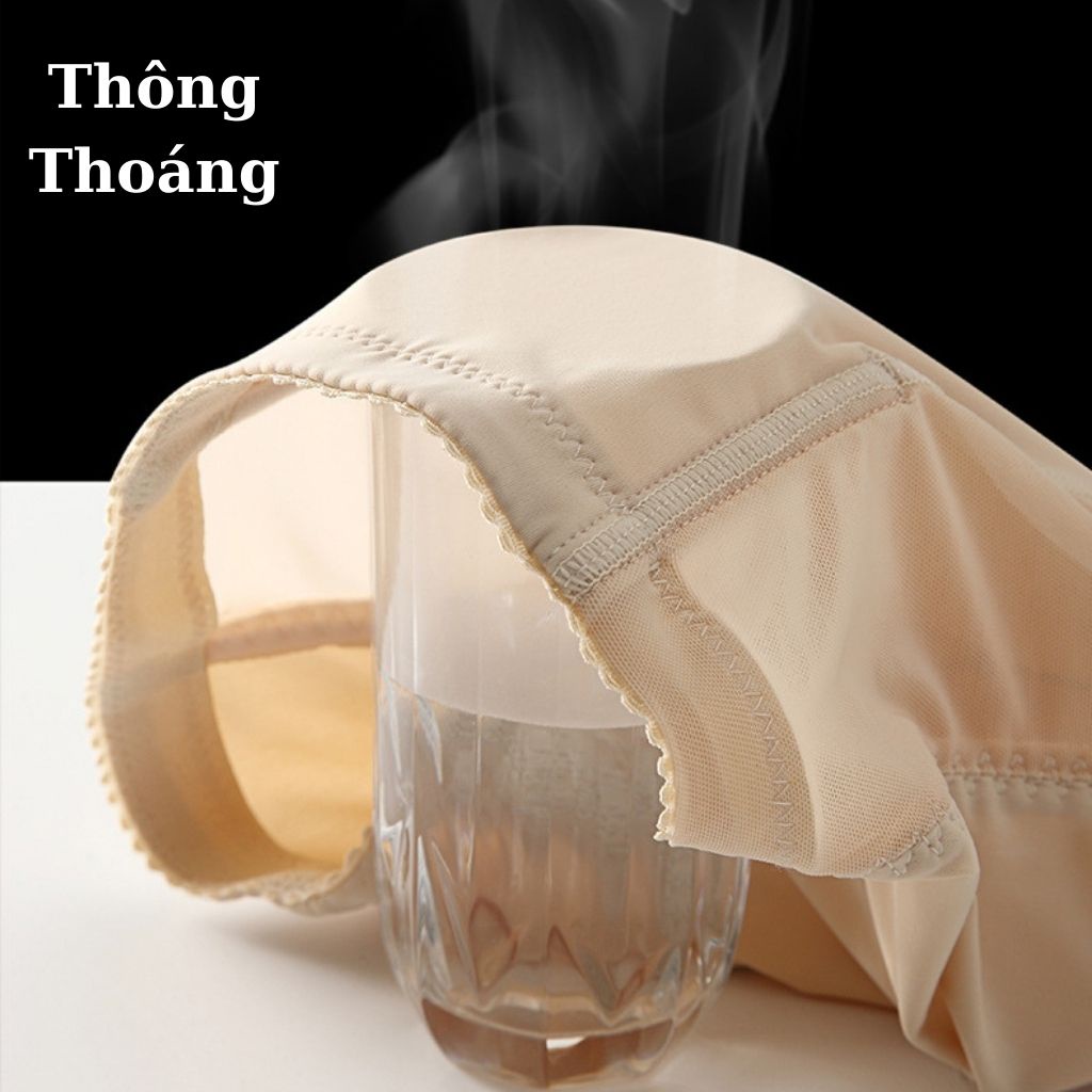 Quần gen nịt bụng chất thun lạnh mềm mại nâng mông tôn dáng gợi cảm, Quần lót nữ cạp cao giữ eo giảm mỡ thừa DOPICO N816