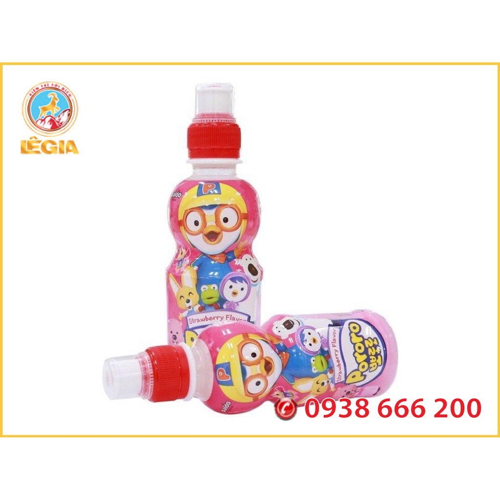 NƯỚC TRÁI CÂY PORORO VỊ DÂU 235ML