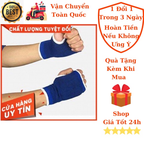 Bao Tay Tập GYM Không Cuốn Viền Vải Thun