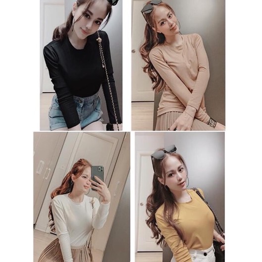 [ Hàng Chuẩn ] Áo Thun Dài Tay mới về Siêu Hót (kèm ảnh thật)