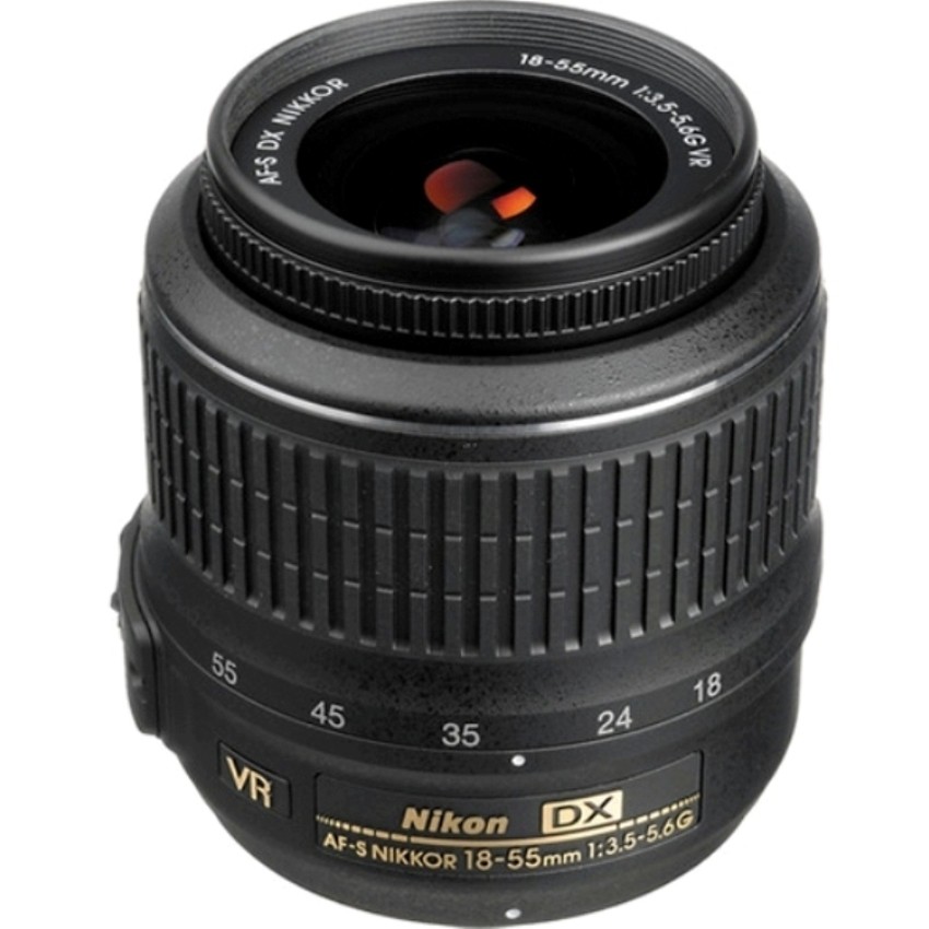 Ống kính Nikon AF-S DX Nikkor 18-55mm f/3.5-5.6G VR (Đen)