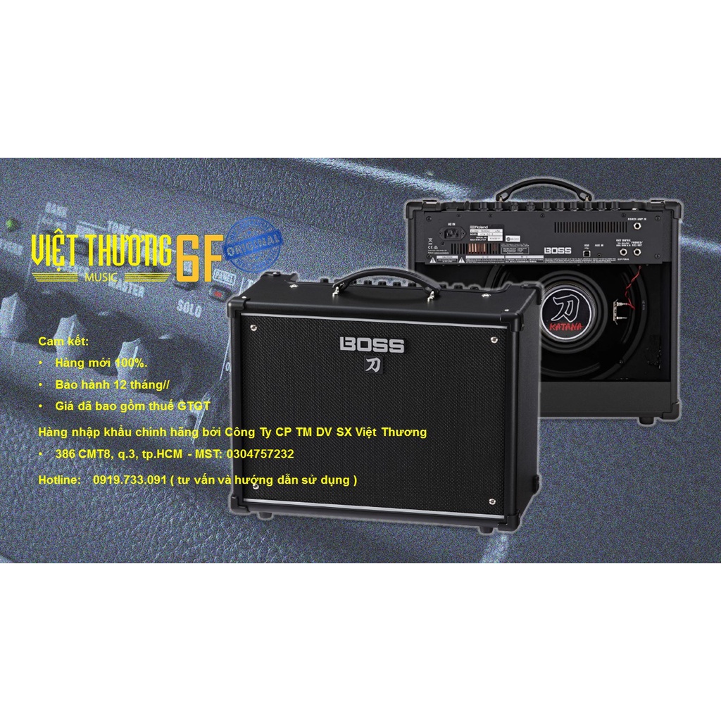 Loa guitar điện chính hãng Roland BOSS Katana 50 mk2