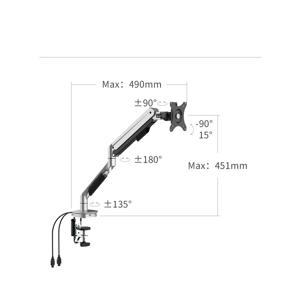 GIÁ ĐỠ MÀN HÌNH MÁY TÍNH XIAOMI LOCTEK MLD1