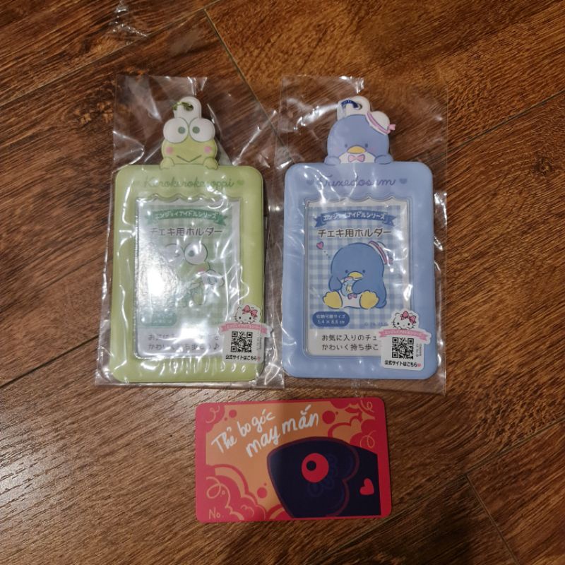 Card Holder nhựa Sanrio - Đựng ảnh thẻ Sanrio