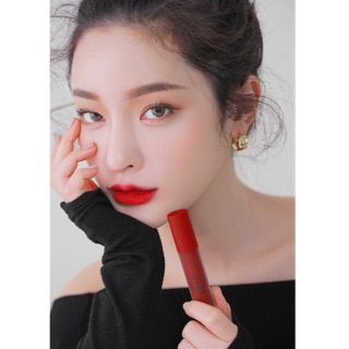 FREE SHIP SON 3CE SOLF LIP LACQUEF Màu Change Mode đỏ thuần siêu đẹp
