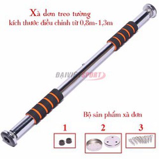 Xà Đơn Treo Tường 2018 Điều Chỉnh 60-100cm ( 1 đổi 1 trong vòng 7 ngày )