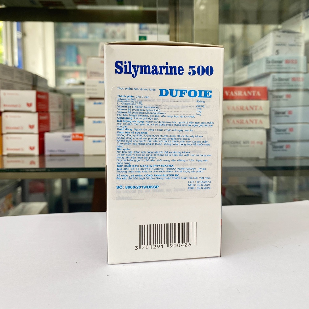 Viên Uống Dufoie Của Pháp Giúp Tăng Cường Chức Năng Gan, Thải Độc Và Bảo Vệ Tế Bào Gan (Hộp 60 viên)