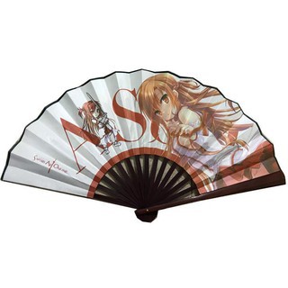 Quạt cầm tay anime chibi nan 31cm in hình đẹp cosplay quà tặng trang trí xinh xắn dễ thương