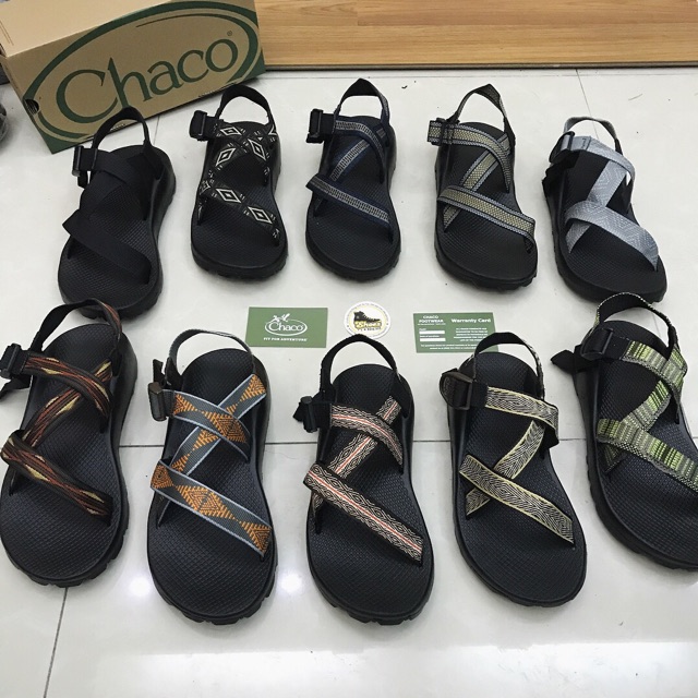 Dép Chaco nam dây cốm New 2018 đế không lún + thẻ bảo hành CC2510