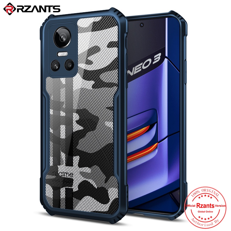 Ốp Điện Thoại TPU Cứng Trong Suốt Họa Tiết Rằn Ri Cho OPPO Realme GT Neo 3