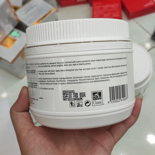 Kem ủ 1 phút One Minute Treatment Alphatra Mỹ 500ml