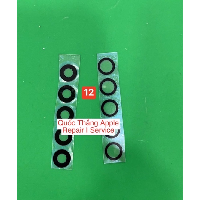 Kính camera sau iphone X đến 12PM