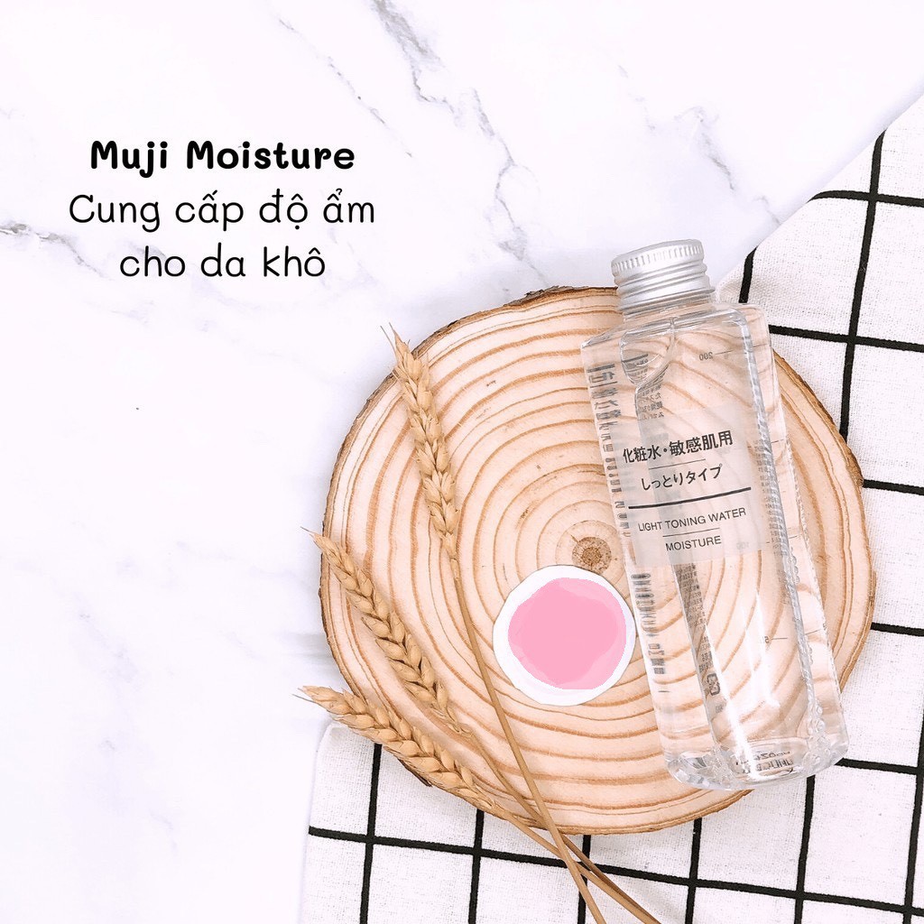 Nước hoa hồng Toner MUJI cân bằng da 200ml Nhật