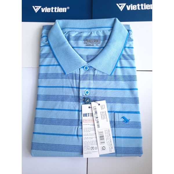 việt tiến -áo thun nam có cổ