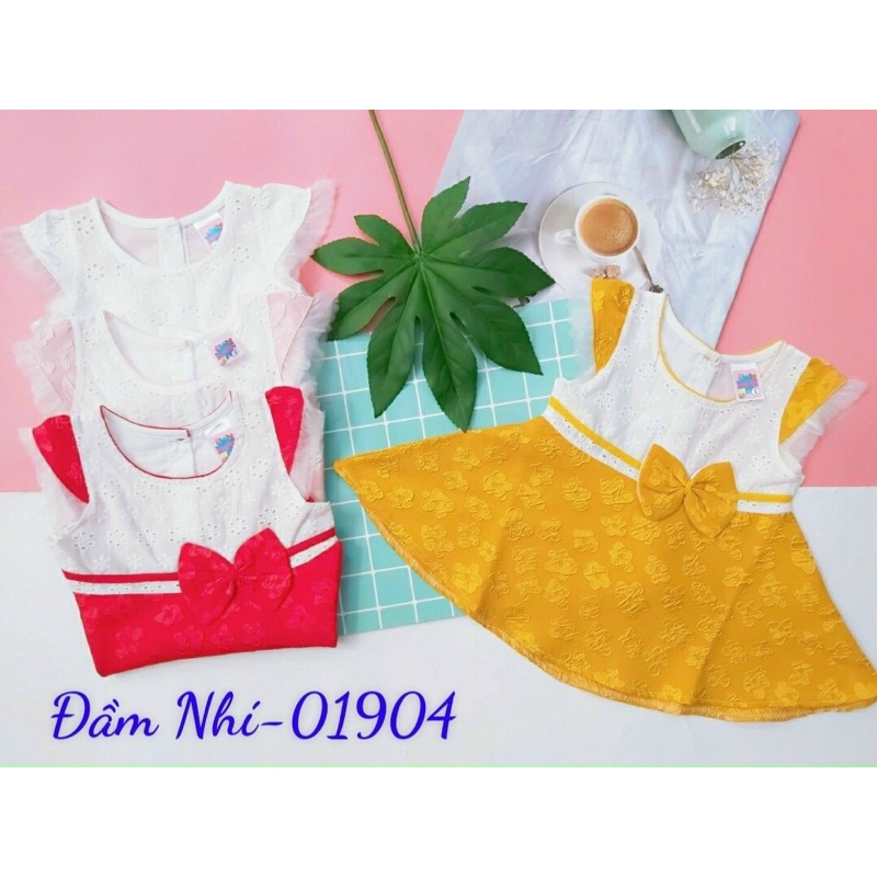 Đầm cho bé - Đầm vải kate,thun cotton,voan