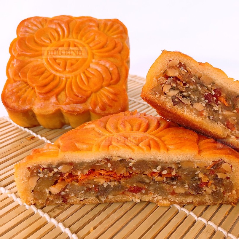 Bánh Nướng Hữu Bình Nhân Thập Cẩm - 01 chiếc 220g - Bánh ngọt/ pastry |  Bachhoa.Extra.vn