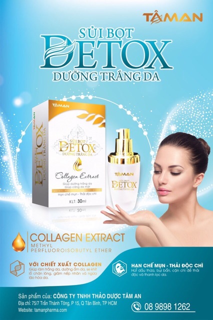 Detox sủi bọt Tâm An
