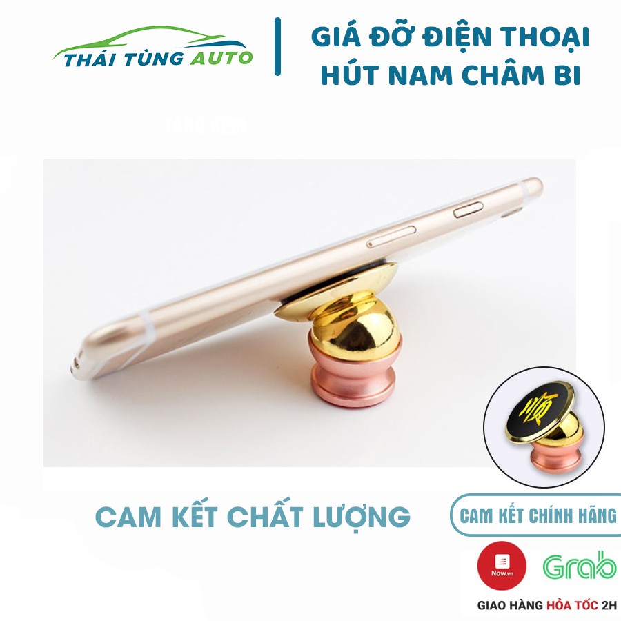 Giá đỡ điện thoại trên ô tô hút nam châm xoay 360 tiện lợi gọn hàng