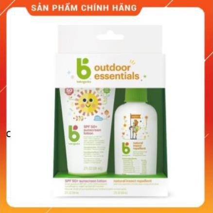 Combo Kem Chống Nắng và Xịt Chống Côn Trùng Babyganics  ྆ ྇