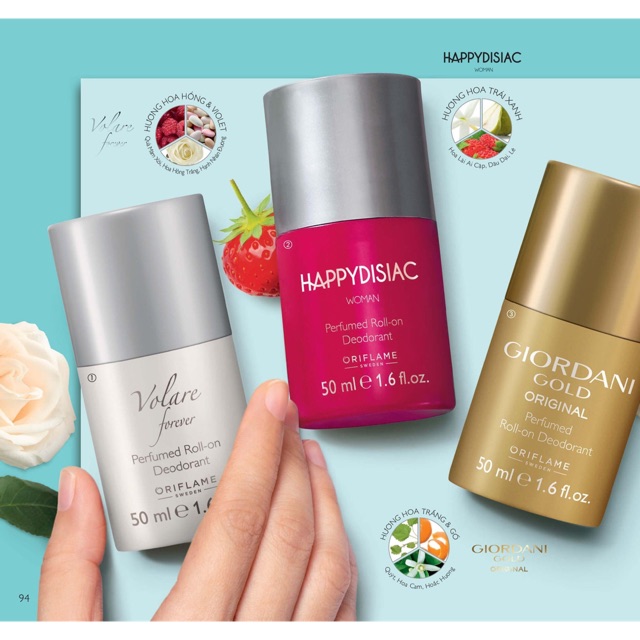 Thanh lăn hương nước hoa