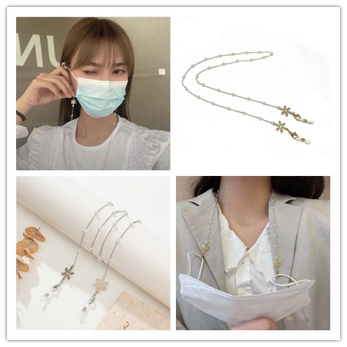 Dây Đeo Mắt Kính Chống Thất Lạc Kích Thước 70cm Thời Trang Dành Cho Nữ