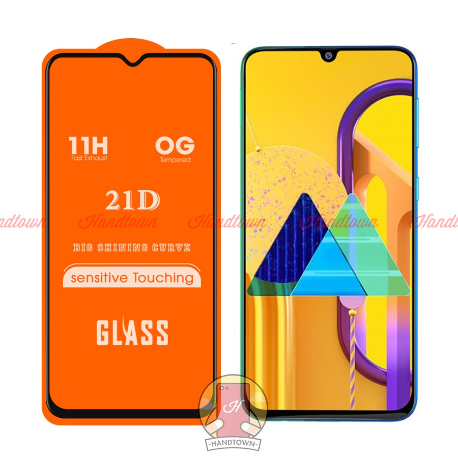 Kính Cường lực Samsung Galaxy M30s Full màn hình 21D Handtown SIÊU BỀN