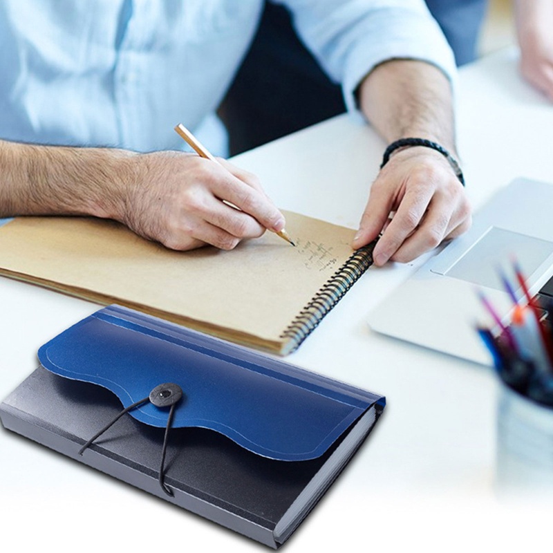 Bìa Đựng Hồ Sơ B5 Nhiều Ngăn Tiện Lợi