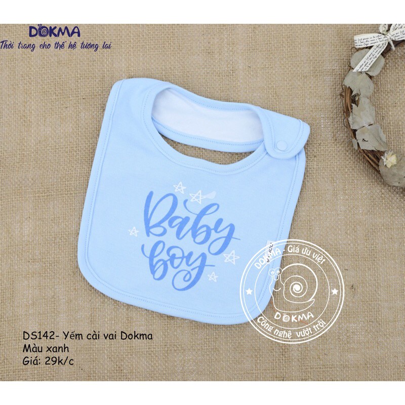 Yếm cotton dokma sơ sinh