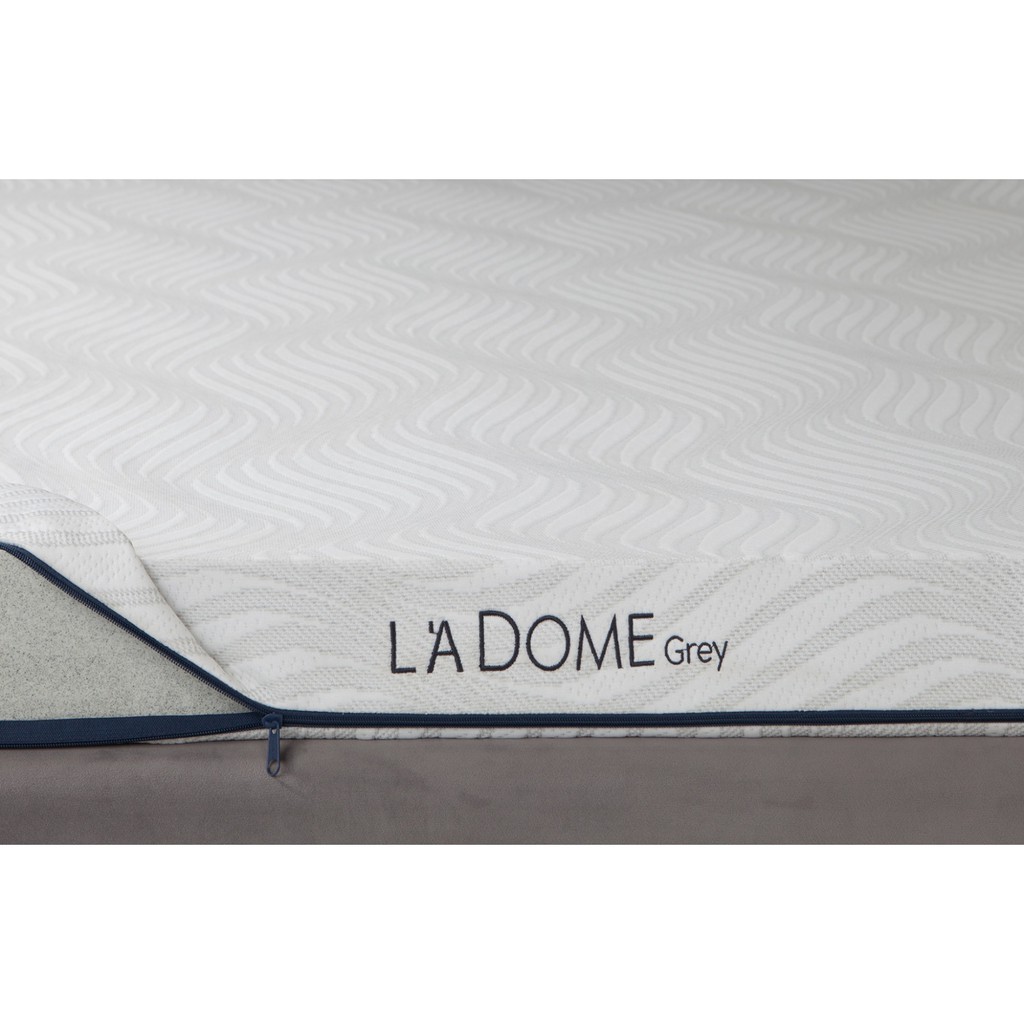 Nệm Cao Su LA DOME GREY 10f, Bảo Hành 12 năm, Freeship HCM