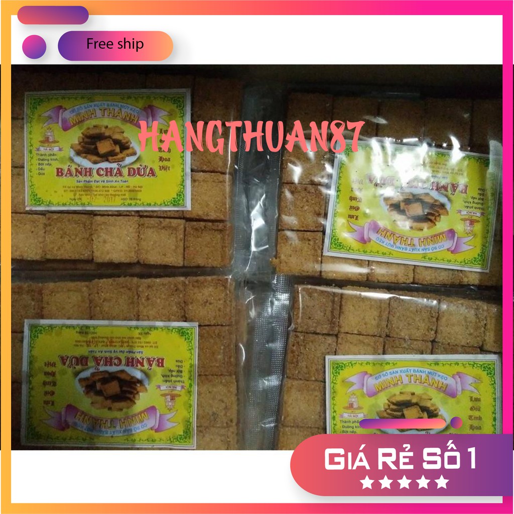 Freeship 50k 5 gói chả dừa