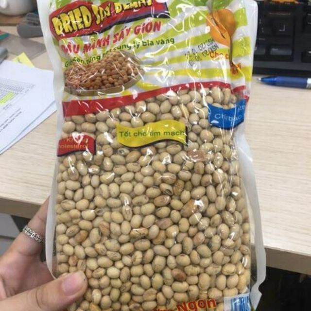 ĐẬU TƯƠNG SẤY GIÒN GÓI 500G