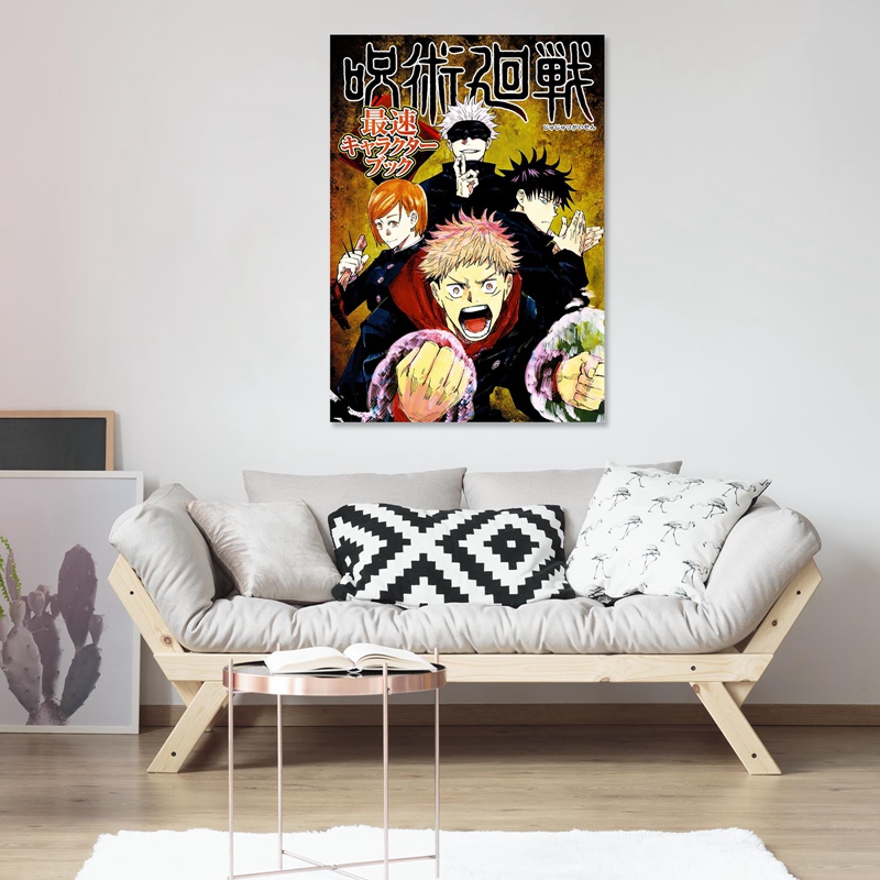 Poster Treo Tường Hình Jujutsu Kaisen